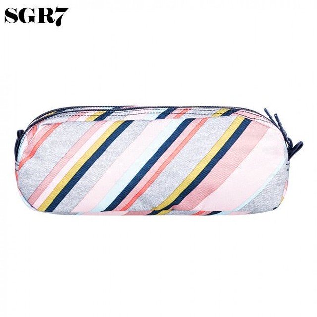 Erjaa ロキシー ペンケース レディース 通学 入学 プレゼント ギフト 通販 人気ブランド かわいい 青 黒 ブルー ブラック 総柄 ボタニカル Roxy Beachdays Okinawa