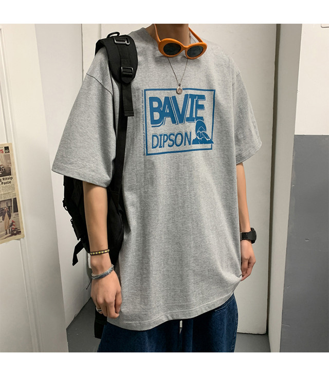 Lappsterメンズグレーグラフィックtシャツ21夏メンズストリートウェアtシャツ男性特大半袖tシャツ ショート ハーフスリーブ サマー 夏物 Lappster公式ストア Efect Powered By Base