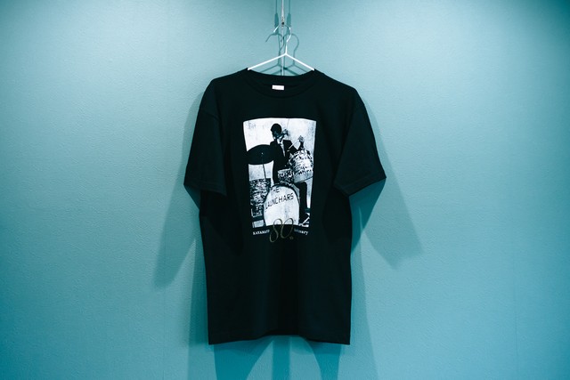 若大将フォトtシャツ ドラム ブラック Kayama Yuzo Store