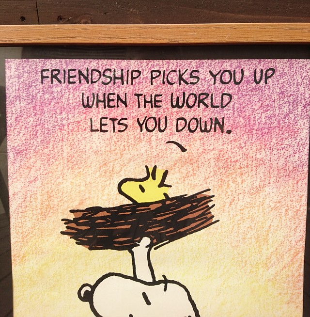 70s スヌーピー ポスター Beach Side Vintage