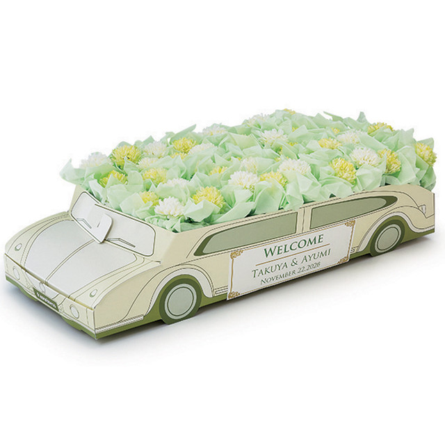 ガーデンフラワーカーのウェルカムオブジェ 四つ葉キャンディー50個セット 結婚式 ウェルカムオブジェ 車 ディスプレイ G 039 幸せデリバリー リングピローなどの結婚式アイテム 手芸用品の通販