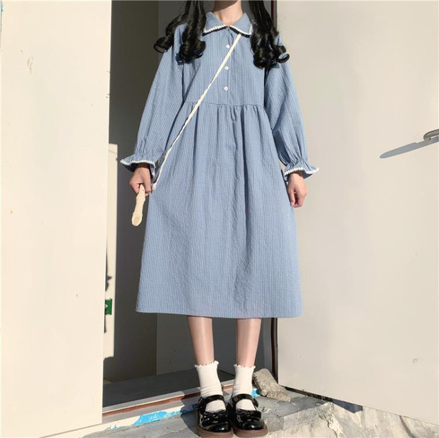 Dress 大人可愛い シンプルルーズロリ森ガールワンピース Kkcart Dress 大人可愛い シンプルルーズロリ森ガールワンピース Kkcart