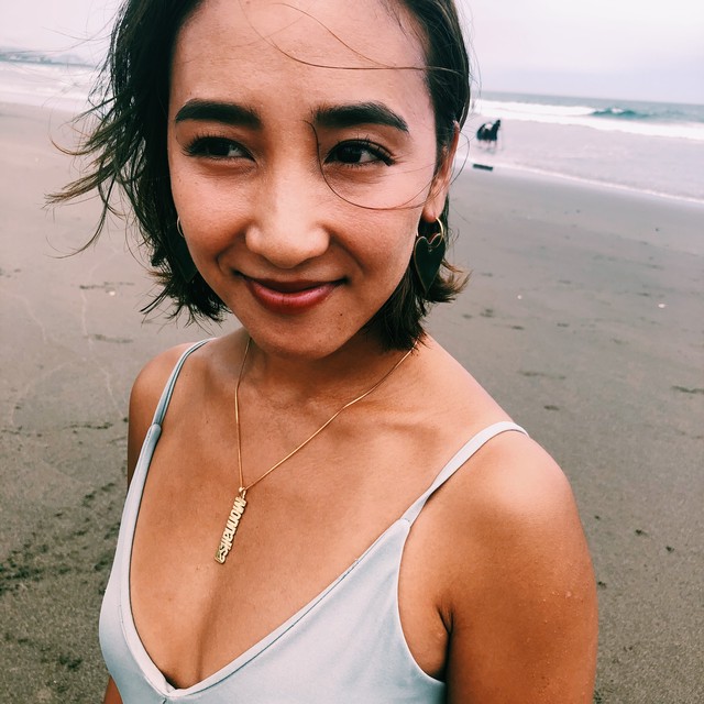 オーダー English 縦文字 ネックレス 18kgp S925 xiiitokyo