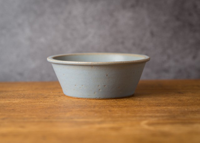 SHIROUMA 鉢 15cm 灰色(深皿・煮物鉢・スープボウル)/長谷川 哲也