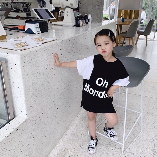 19夏 女の子 Tシャツ Oh Monday 90 140cm Lovely Baby 子供服 可爱い キッズ Coolkids 19夏 女の子 Tシャツ Oh Monday 90 140cm Lovely Baby 子供服 可爱い キッズ Coolkids