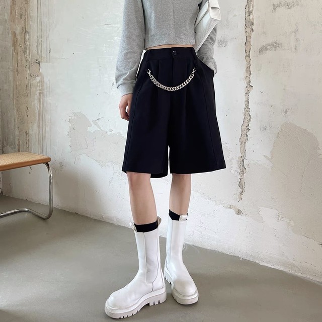 waist chain half pants