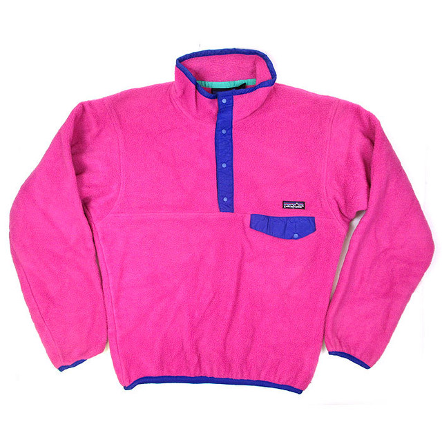 Patagonia 90 S パタゴニア フリース シンチラ スナップt ジャケット ピンク S アメリカ製 Boogie S