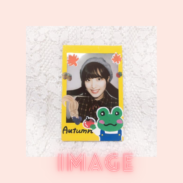 夏木奈々子 11月のデコチェキ 秋 Ver N Grace Shop