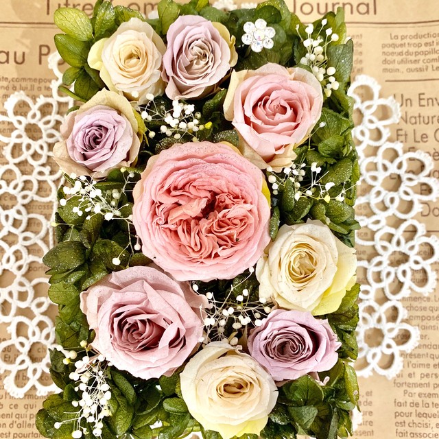 フォトフレームmサイズ L版用 母の日 Liley Craftworks