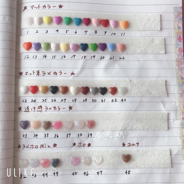 3dネイルパーツ カメリア 2点セット 立体パーツ Fire Magic