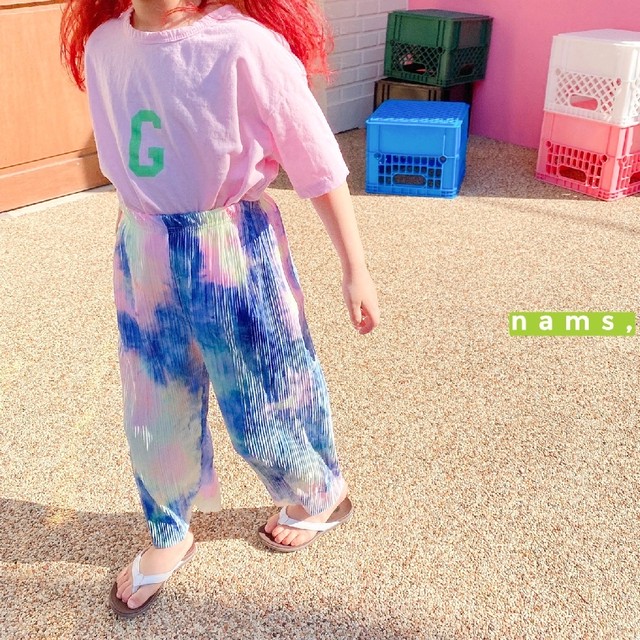 一部即納 お取り寄せ Nams Galaxy Pleats Pants For Mom ギャラクシープリーツパンツ ママサイズ Gogoterra 韓国子供服 ベビー服セレクトショップ