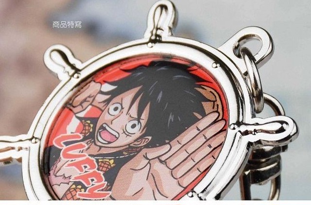 One Piece ワンピース ルフィ メタルキーホルダー 台湾正規品 Tapiocaz