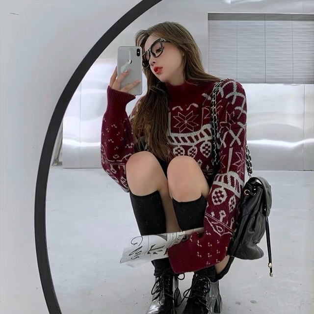 winter pattern knit