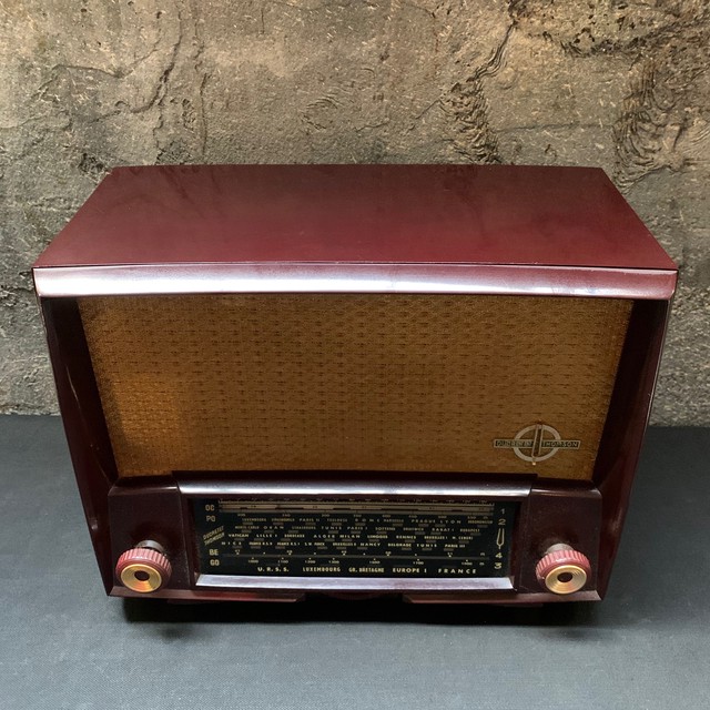 France Vintage Ducretet Thomson 真空管 ラジオ 1956 S 動作品 激レア Kica
