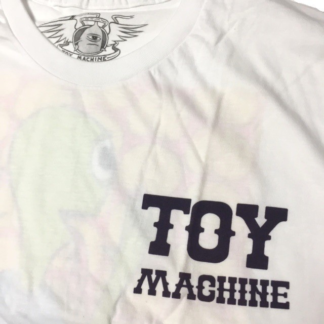 Toy Machine Dingleberry T Shirt White トイマシーン ディングルベリー Tシャツ ホワイト Pretzels Skateboard And Culture