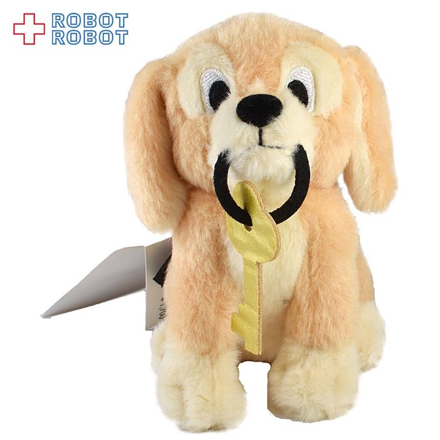 Tdl 東京ディズニーランド カリブの海賊 鍵を咥えた犬 ぬいぐるみバッジ Robotrobot