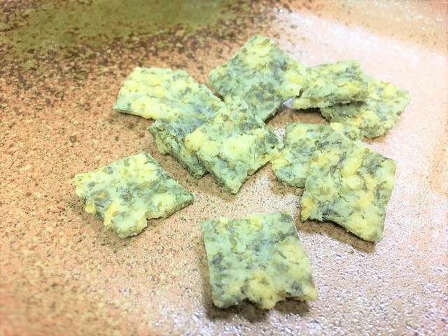 米粉せんべい 青のり ワンちゃんの無添加手作りおやつ ごはん専門店 ｍanawan