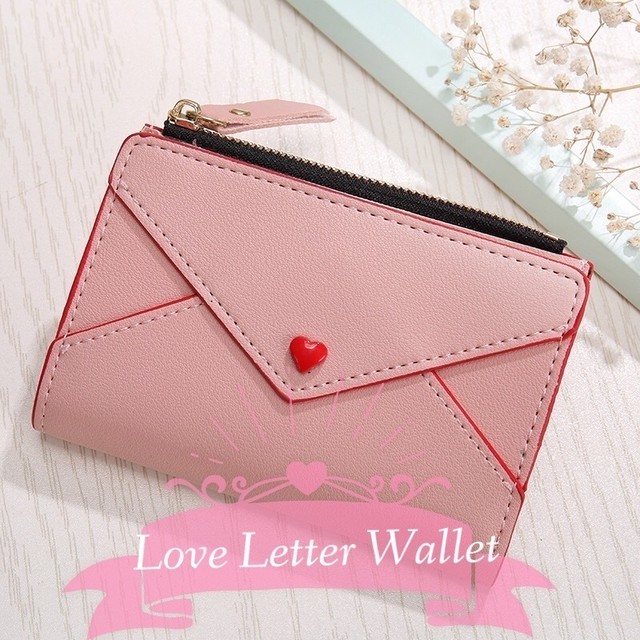 Love Letter Wallet お財布 量産型 地雷 Princesshyatt 量産型地雷系原宿系パンクストリートブラック韓国系厚底リュック