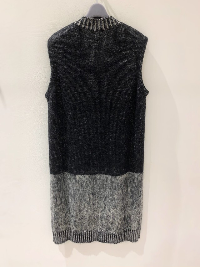 aw Mm6 Maison Margiela エムエム6 メゾン マルジェラ Vネックモヘヤ混ニットワンピース S52ct0543 S Anne Canalcity On Line