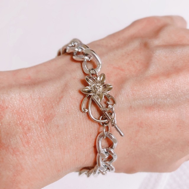 フラワーマンテル チェーンブレスレット Alicexx