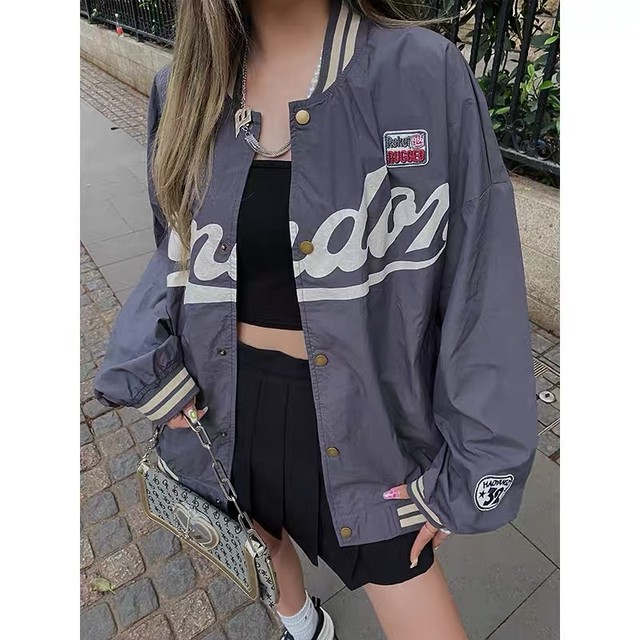 sticker design nylon jacket