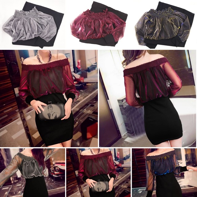 グリッターオフショルダーワンピース ワインレッド ホステスドレス Com