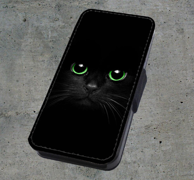 黒猫がリアルなiphone X 8 7 S Plus 手帳型ケース 猫グッズ 猫雑貨通販 にゃん処