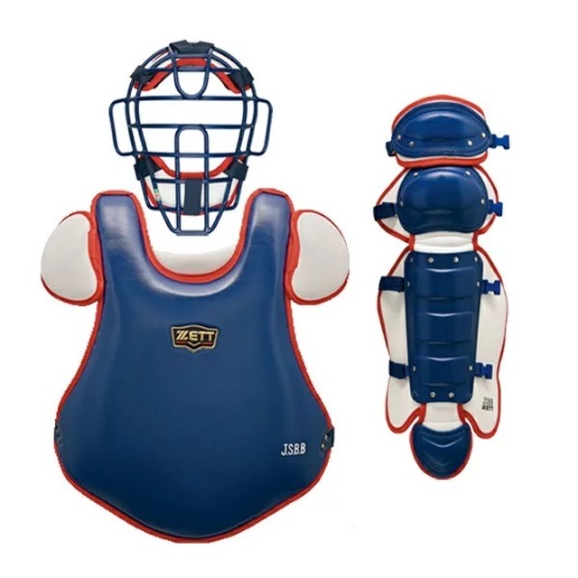 Zett ゼット 軟式野球用 キャッチャー防具 3点セット オノヤスポーツ