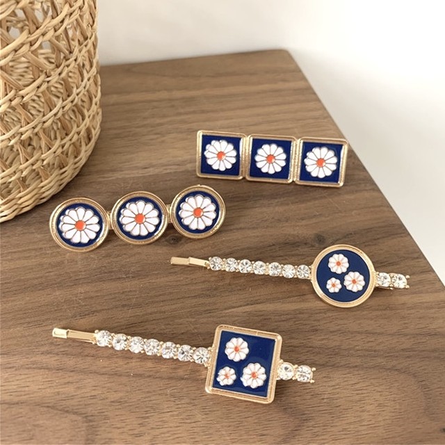 フラワー レトロ ヘアピン Select Shop 1210