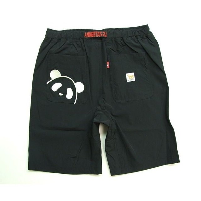 パンディエスタ ストレッチナイロンショートパンツ Pandiesta 熊猫 メンズ ストレッチハーフパンツ 5950 アウトドアにも最適な伸縮するらくらくパンツ K2select