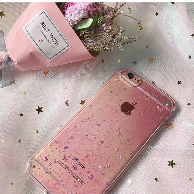 ハンドメイド 各機種対応 ミルキーウェイピンクのラメホログラム Spca01 スマホケース Iphoneケース Cororin かわいい スマホケース専門店