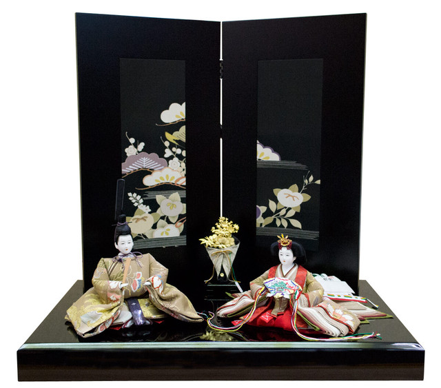 「清水久遊」作 親王飾り