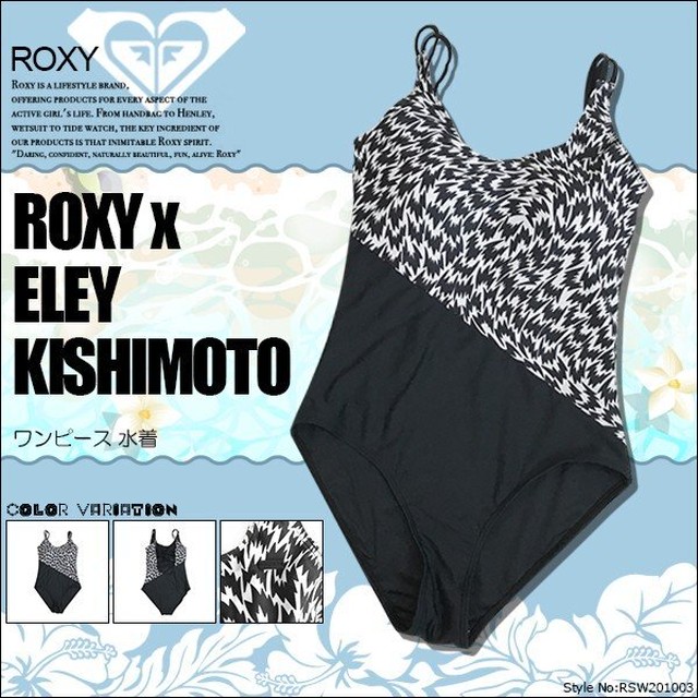 Rsw1003 ロキシー 新作 レディース 人気ブランド 水着 ワンピース 海 ビーチ 夏 おしゃれ プレゼント Roxy Eley Kishimoto Swimwear One Piece Beachdays Okinawa