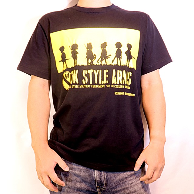 ｔシャツ Jk Style Arms 分隊イメージイラスト ホシノイラストレーションonline Shop