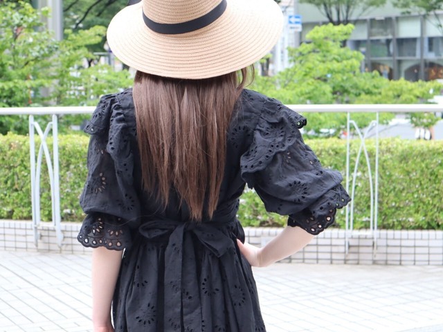 739 セール 夏用 5分袖 ワンピース おしゃれなホームウェア 外出用にも 3色から選択 Verseau Laboratory