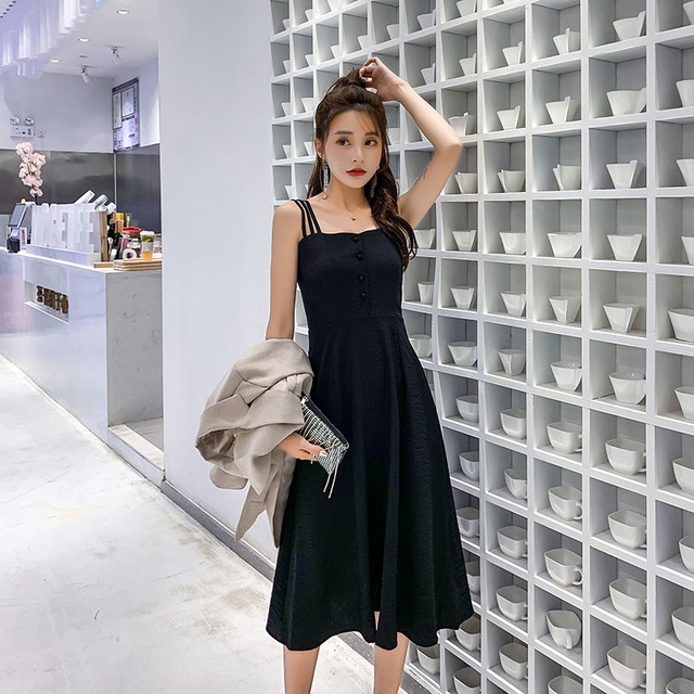 シンプル ノースリーブワンピース 無地 大人可愛い セクシー 片だし ワンピース レディース お出かけ 女子会 細見え オルチャン 韓国 ファッション Smarly 0280 Smarly