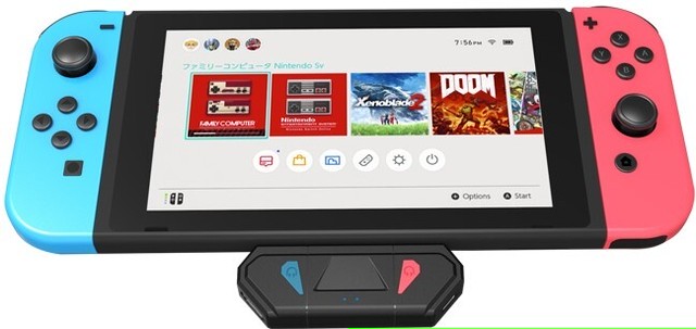 Switch Bluetoothトランスミッター ワイヤレス レシーバー ミニドック Tv出力可能 2台同時接続 スタート