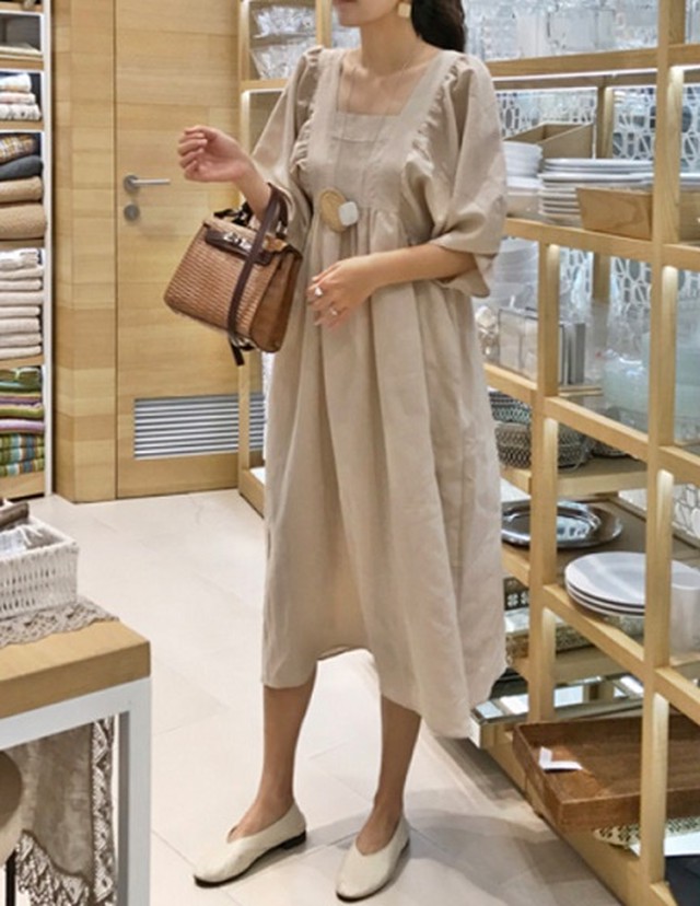 きれいめ ワンピース マタニティ ワンピース 韓国 ワンピース ドレス 激安 19年春夏新作 レディース Jm5146 Dress No Sato