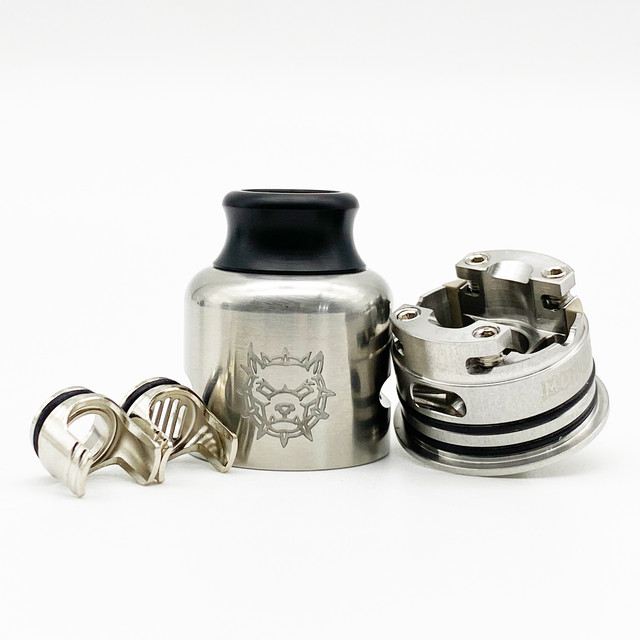 Damnvape Mongrel Rda ダムンべイプ モングレル ドリッパー アトマイザー シングルコイル Rba World Vape Shop Japan 錦糸町 Base店