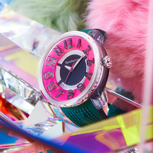 【Tendence テンデンス】TY532014 FLASH Streetフラッシュストリート(ピンク)/国内正規品 腕時計