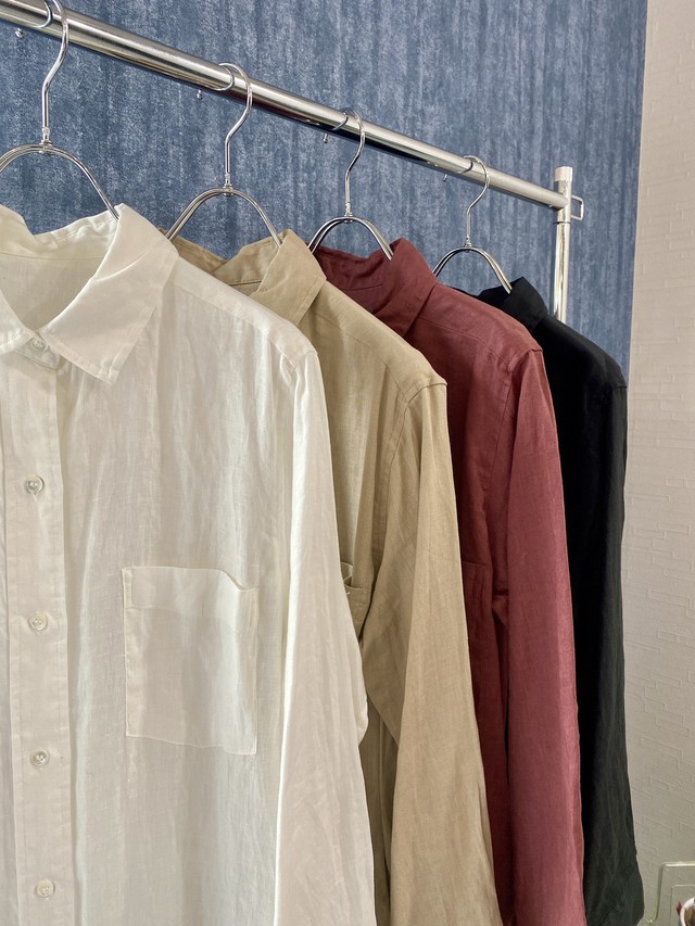 21summer Sale限定アイテム フレンチリネンシャツワンピース Neutral Closet
