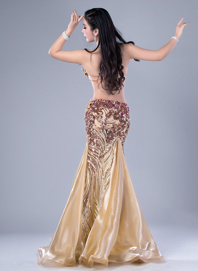 ベリーダンス衣装 Wzy27 ゴールド ブルー ワインレッド ベリートレジャー