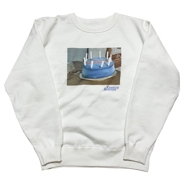 【Crudely Hommes】Baby with Cake Heavy Weight Sweat Tops