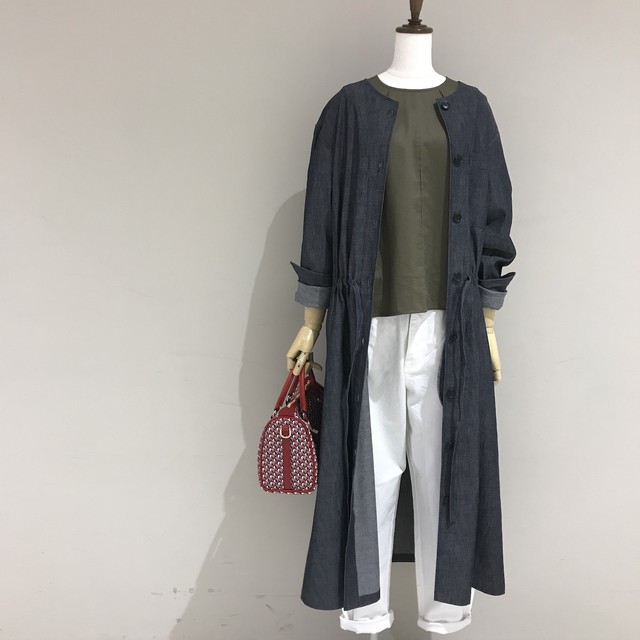 Nicholson Nicholson デニムワンピース Saji