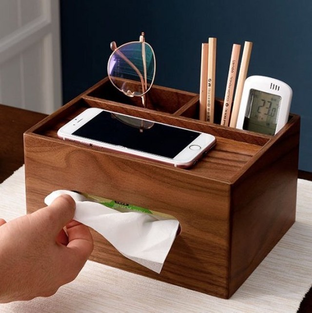 ティッシュケース ティッシュボックス ティッシュカバー おしゃれ 木製 北欧 木 木製ティッシュケース ティッシュケース ティッシュボックス ティッシュカバー おしゃれ 木製 北欧 木 木製 ケース Leaflower 001 リーフラワー レディースファッション専門店