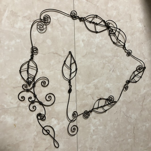 ワイヤーアート ガーランドセット 花工房リトルガーデン