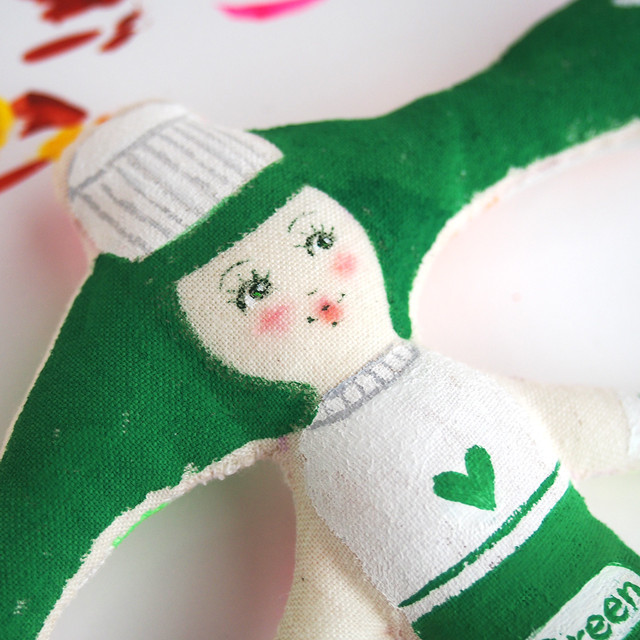 No 8 絵の具 緑 つくる