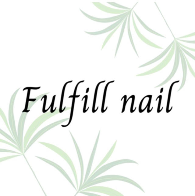 ネイルチップ ピンクフラワーネイル Fulfill Nail