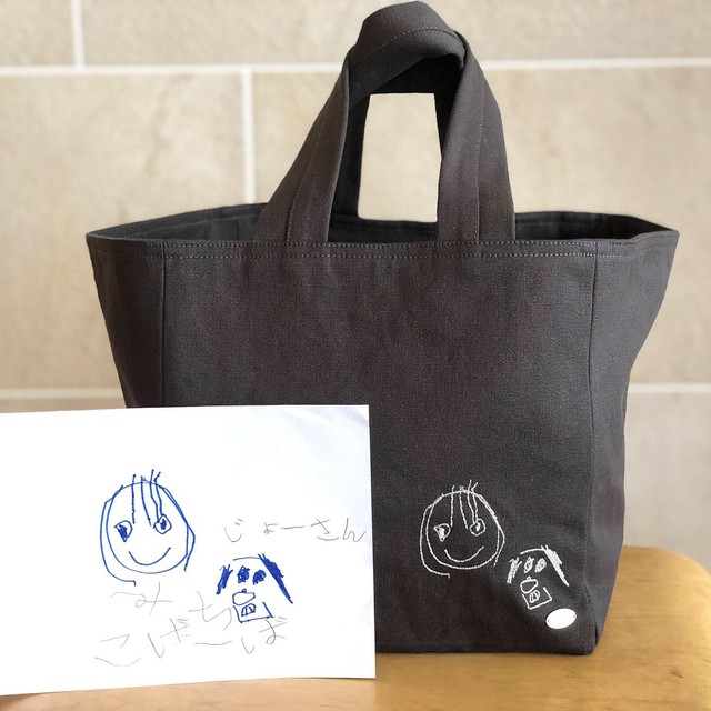 オーダー 世界で一つのスクエア トートバッグ Moncoeur417 モンクール