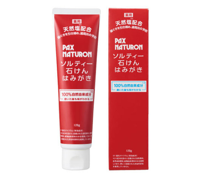 ソルティー石けんはみがき(120g)